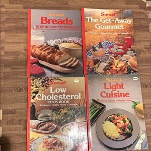 Vintage Sunset Cook Book Bundle